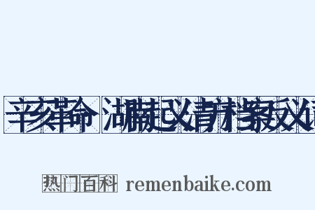 辛亥革命·湖南起义清方档案反义词是什么意思的图片